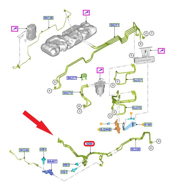 FUEL PIPE 