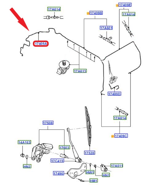 WATER SPRINKLER HOSE