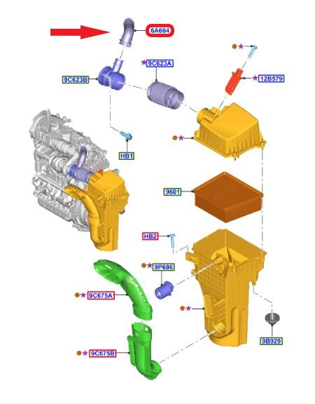 ENGINE VENTILATION HOSE