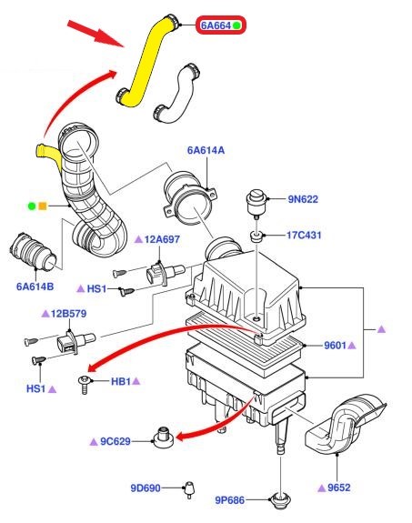 AIR FILTER HOSE