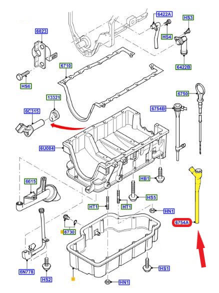 OIL LEVEL ROD PIPE