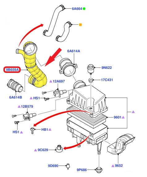 AIR FILTER HOSE