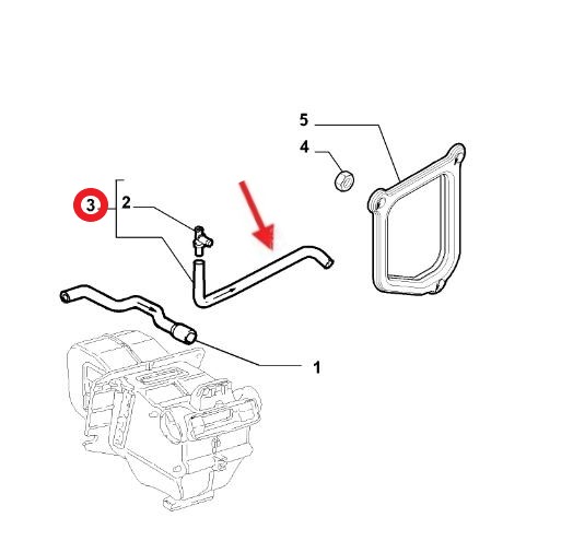 HEATER HOSE