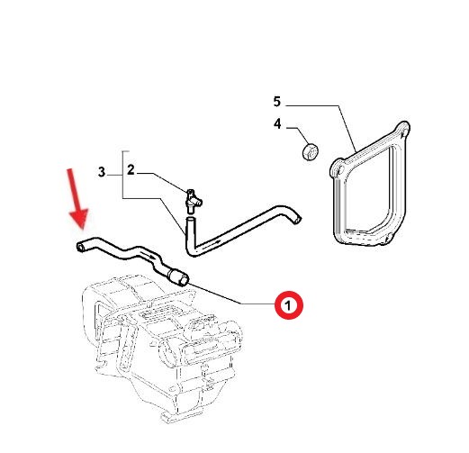 HEATER HOSE