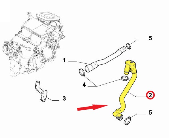 HEATER HOSE