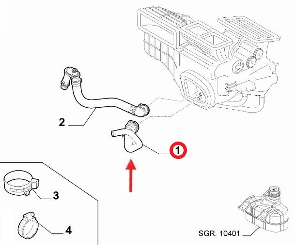 HEATER HOSE