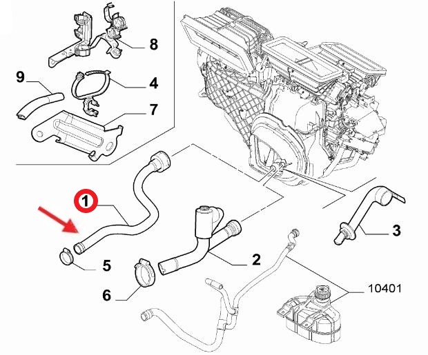 HEATER HOSE