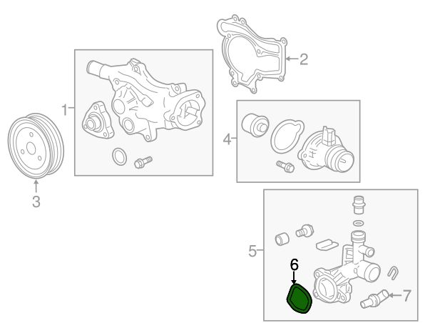 THERMOSTAT BODY GASKET