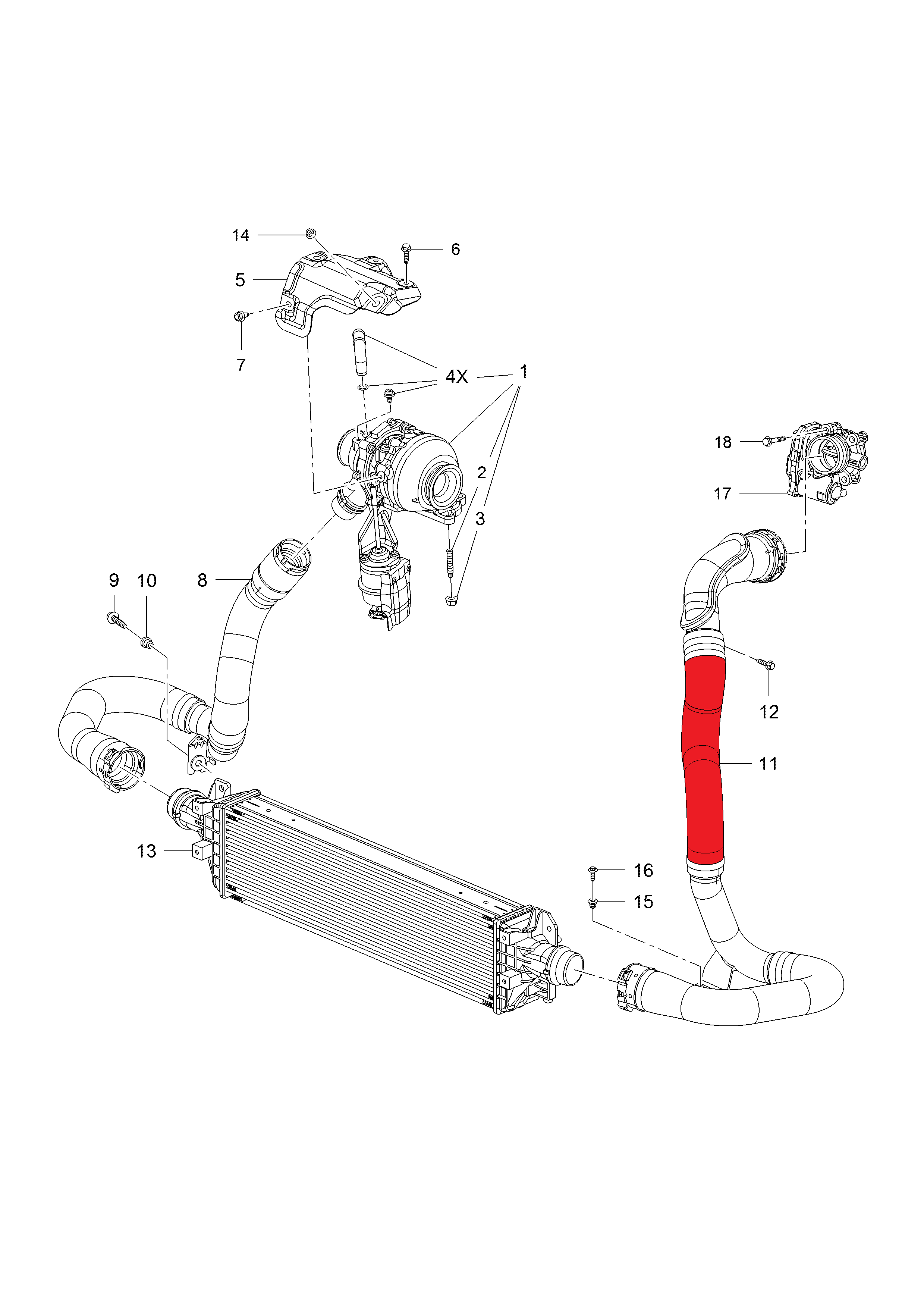 TURBO HOSEEXCLUDING METAL and PLASTIC PIPE 