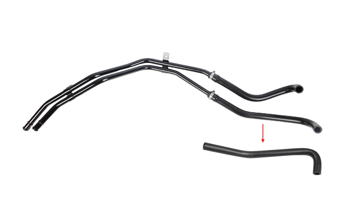 HEATER HOSE
EXCLUDING METAL PIPE 