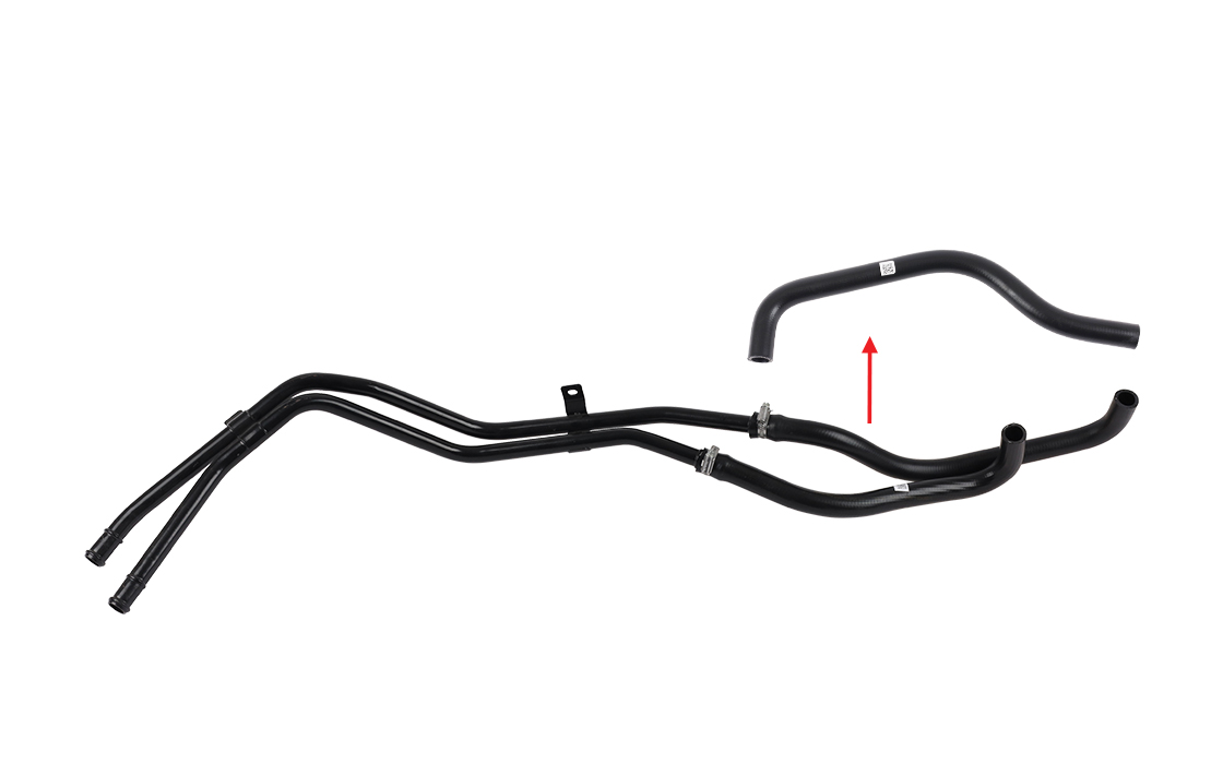 HEATER HOSE
EXCLUDING METAL PIPE 