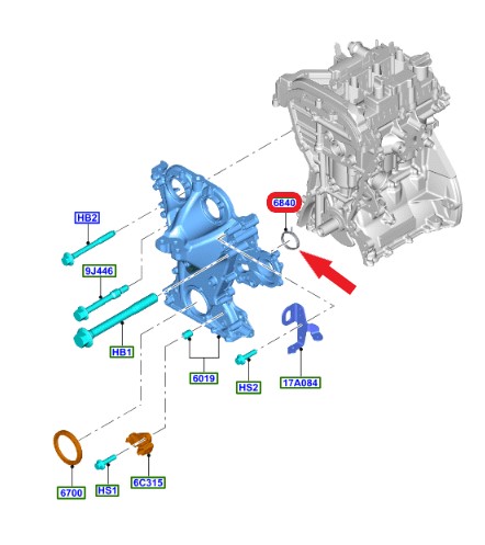 TIMING COVER GASKET