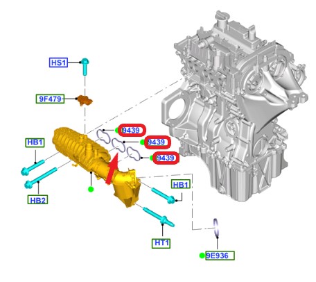 SUCTION MANIFOLD GASKET