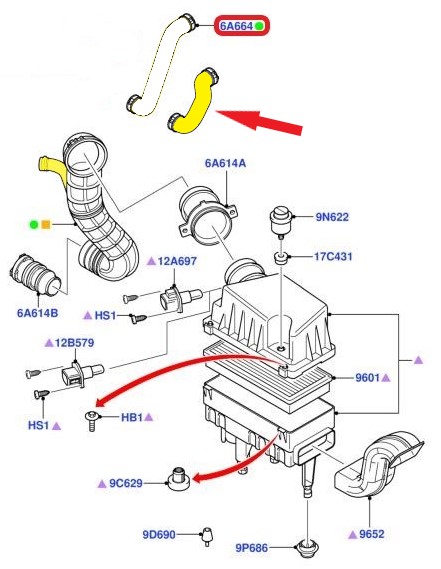 AIR FILTER HOSE