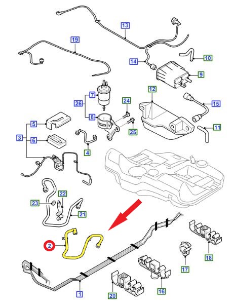 FUEL PIPE 